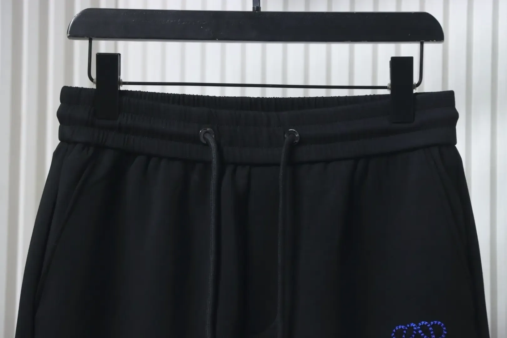 LO Cotton Leisure Trousers With Braided Embroidery On The Back Pockets - Image 3