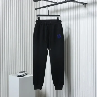 LO Cotton Leisure Trousers With Braided Embroidery On The Back Pockets