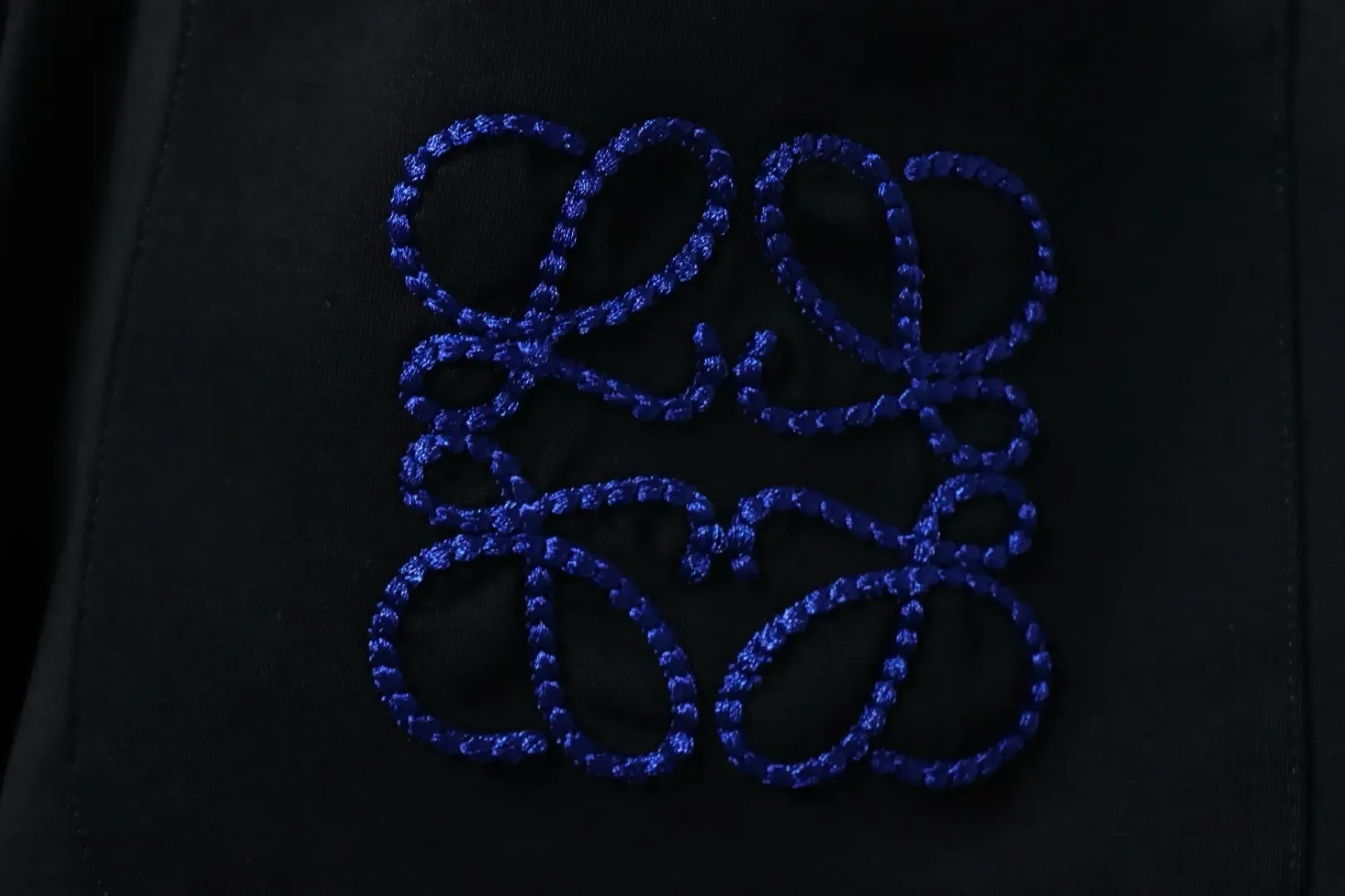 LO Cotton Leisure Trousers With Braided Embroidery On The Back Pockets - Image 8