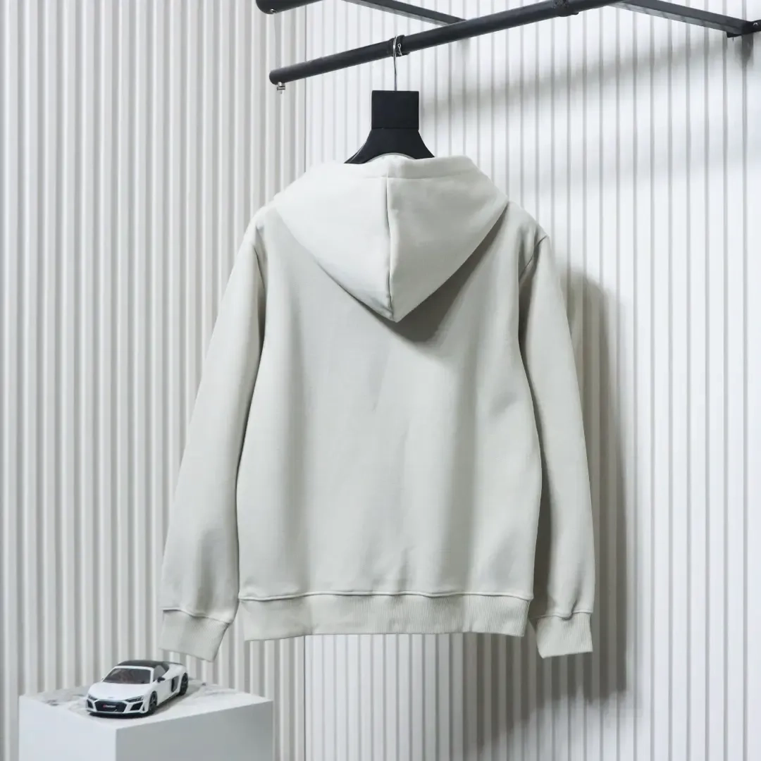 LO Hooded sweatshirt with hollowed-out, laminated lettering XXL - Image 6