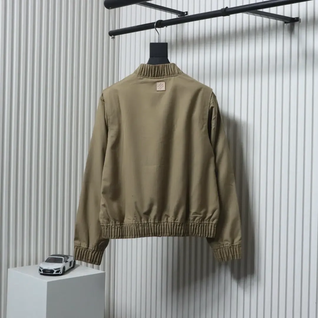 LU Baseball Aviator Jacket With Embroidered Pharrell Silhouette - Image 2