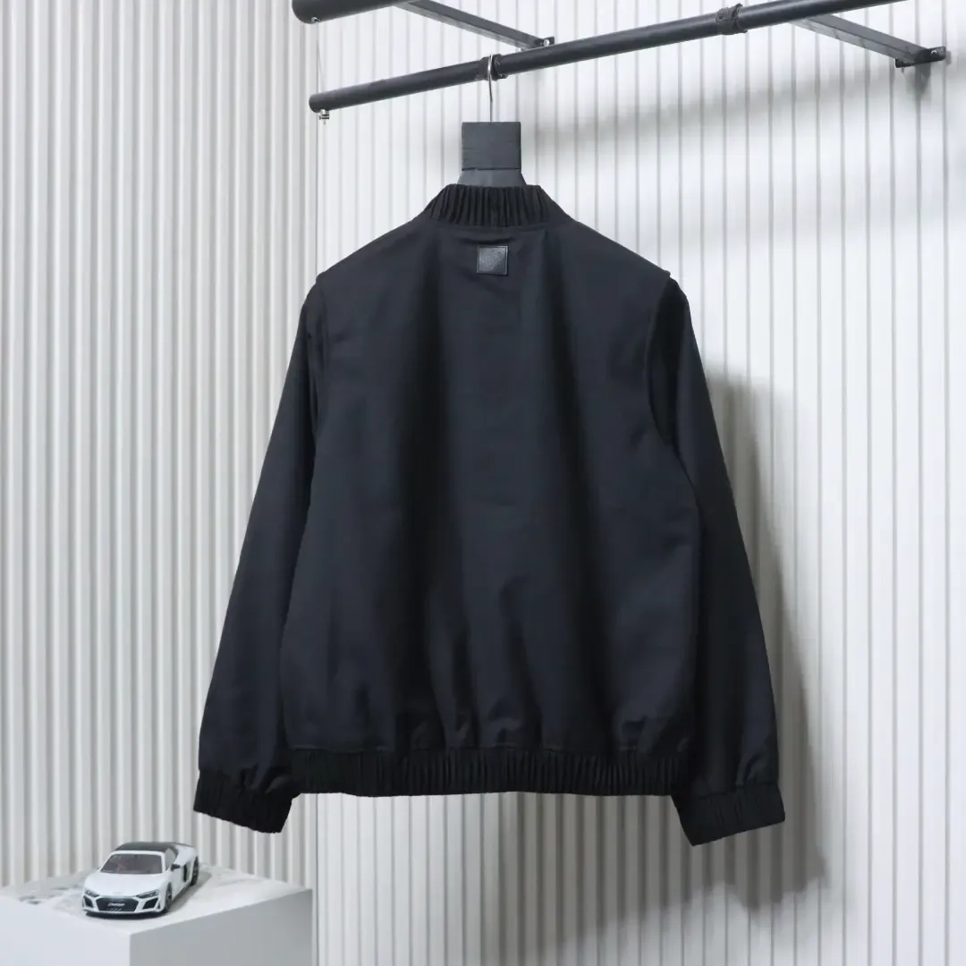 LU Baseball Aviator Jacket With Embroidered Pharrell Silhouette - Image 11