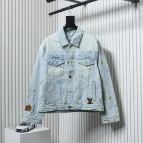 LU Co-Branded Denim Jacket With Candy Embroidery
