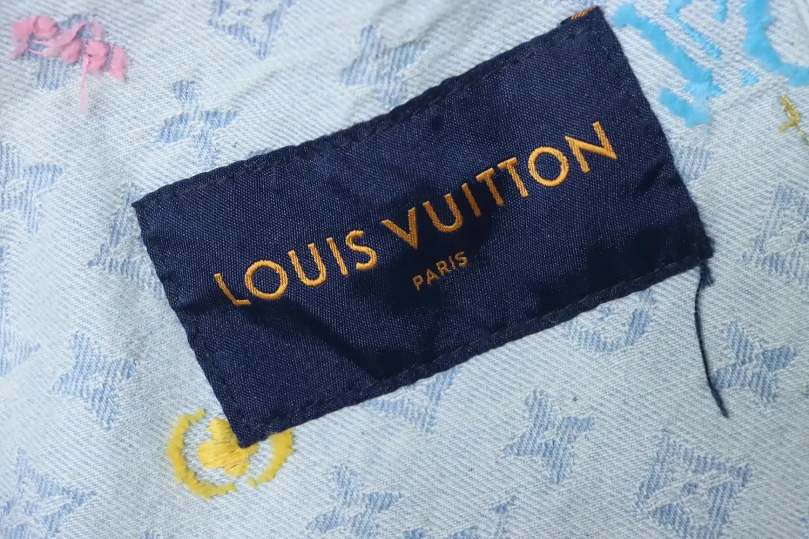 LU Co-Branded Denim Jacket With Candy Embroidery - Image 10