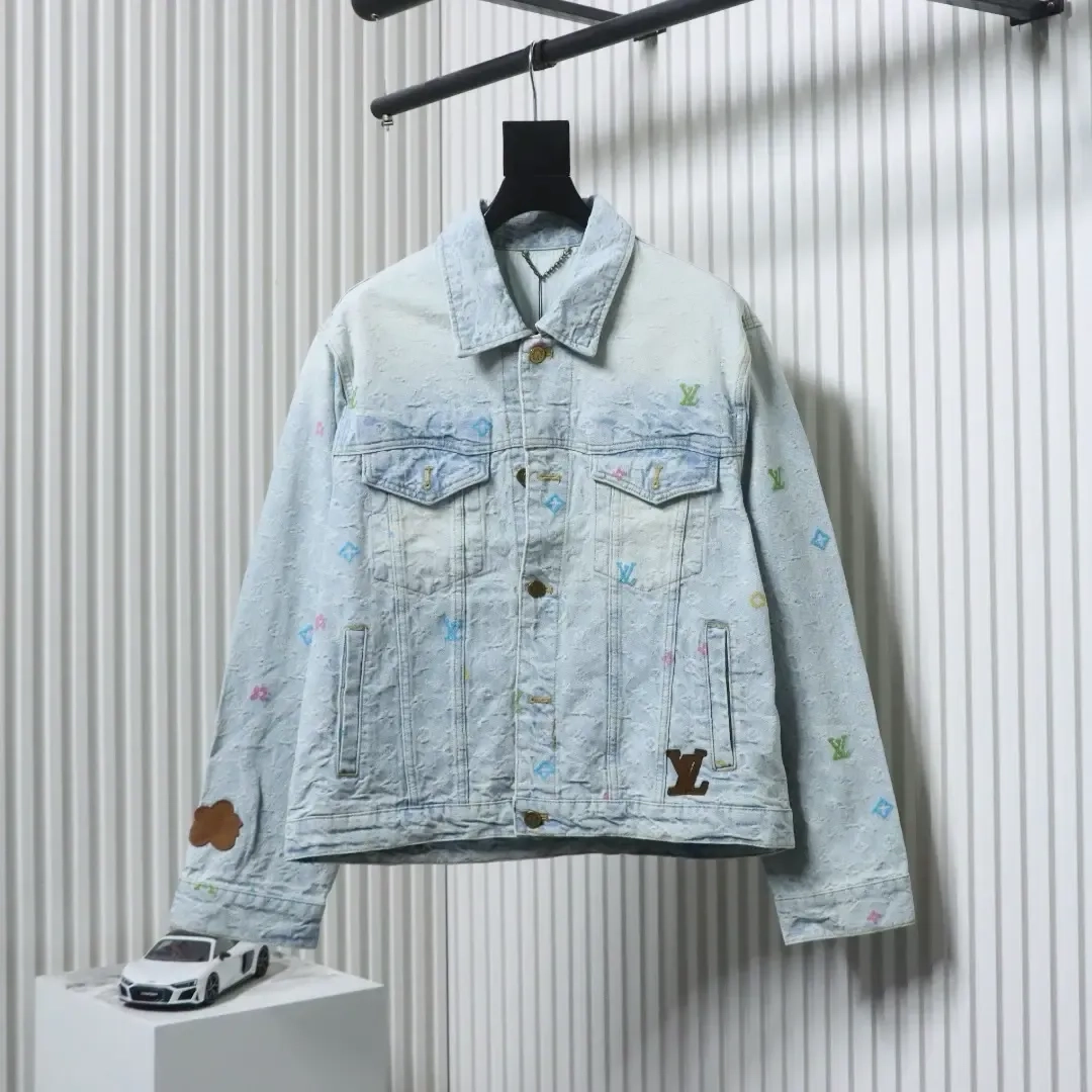 LU Co-Branded Denim Jacket With Candy Embroidery