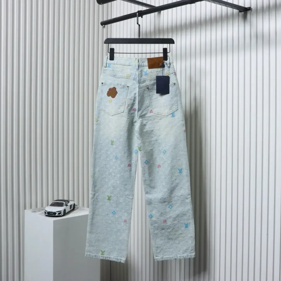 LU Co-Branded Jeans With Candy Embroidery - Image 2