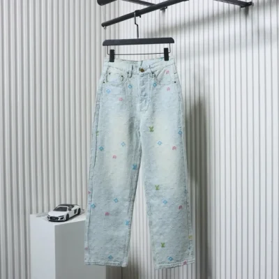 LU Co-Branded Jeans With Candy Embroidery