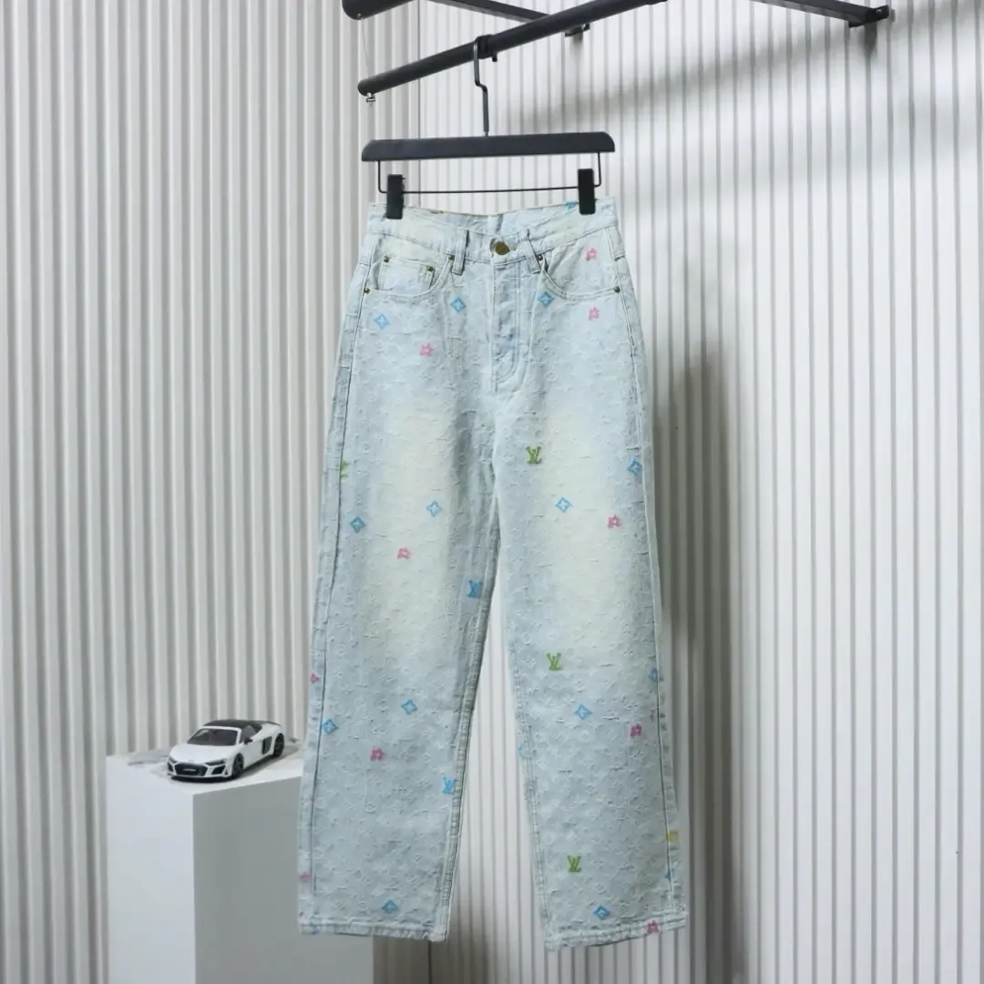 LU Co-Branded Jeans With Candy Embroidery