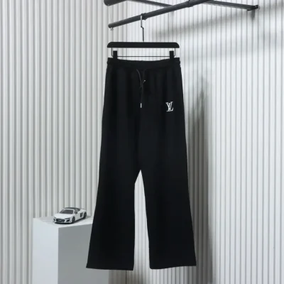 LU Pants With Small Logo Embroidery