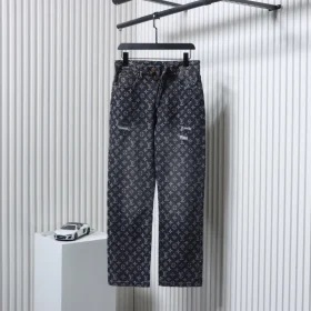 LU Ripped Jeans With Full Print XXL