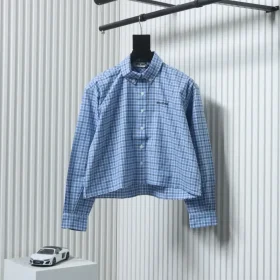 MM Checked Shirt Blue