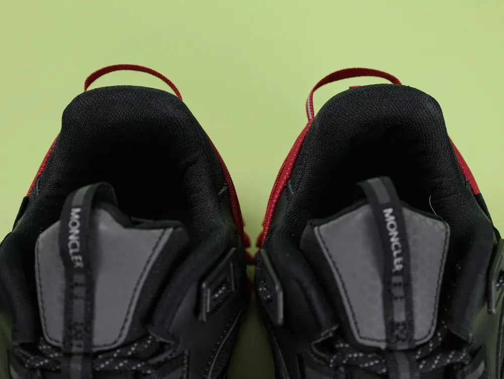 Moncler Trailgrip Gore-Tex Black Red - Image 7