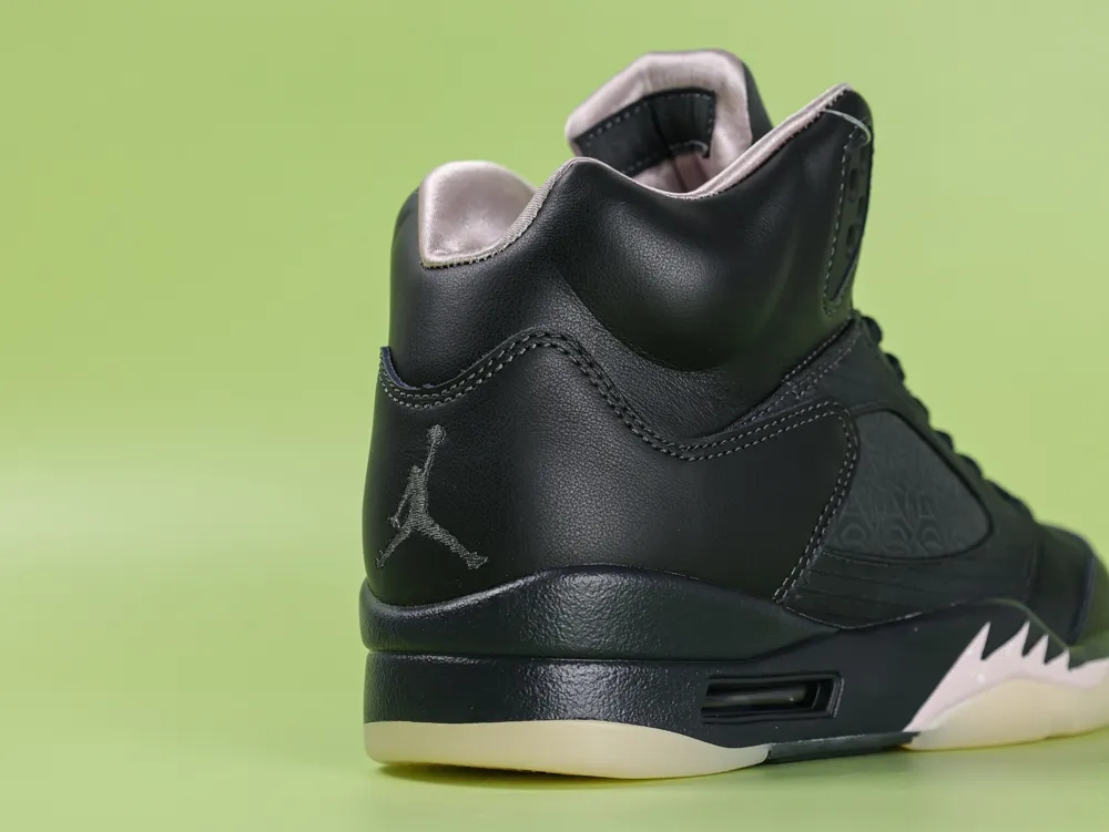 Psg Jordan Retro Low Noir PSG X Air Jordan 5 Low Sail Off Noir - Image 13