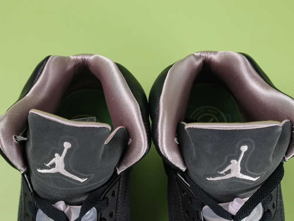 Psg Jordan Retro Low Noir PSG X Air Jordan 5 Low Sail Off Noir - Image 4