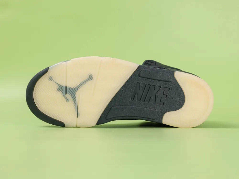 Psg Jordan Retro Low Noir PSG X Air Jordan 5 Low Sail Off Noir - Image 8