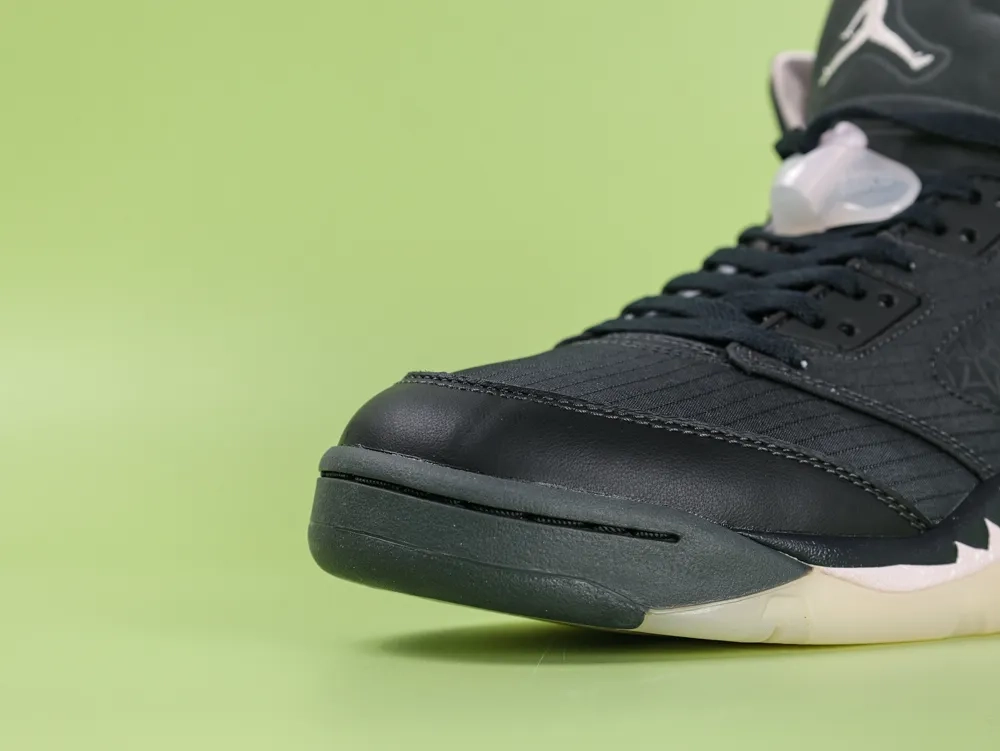 Psg Jordan Retro Low Noir PSG X Air Jordan 5 Low Sail Off Noir - Image 9