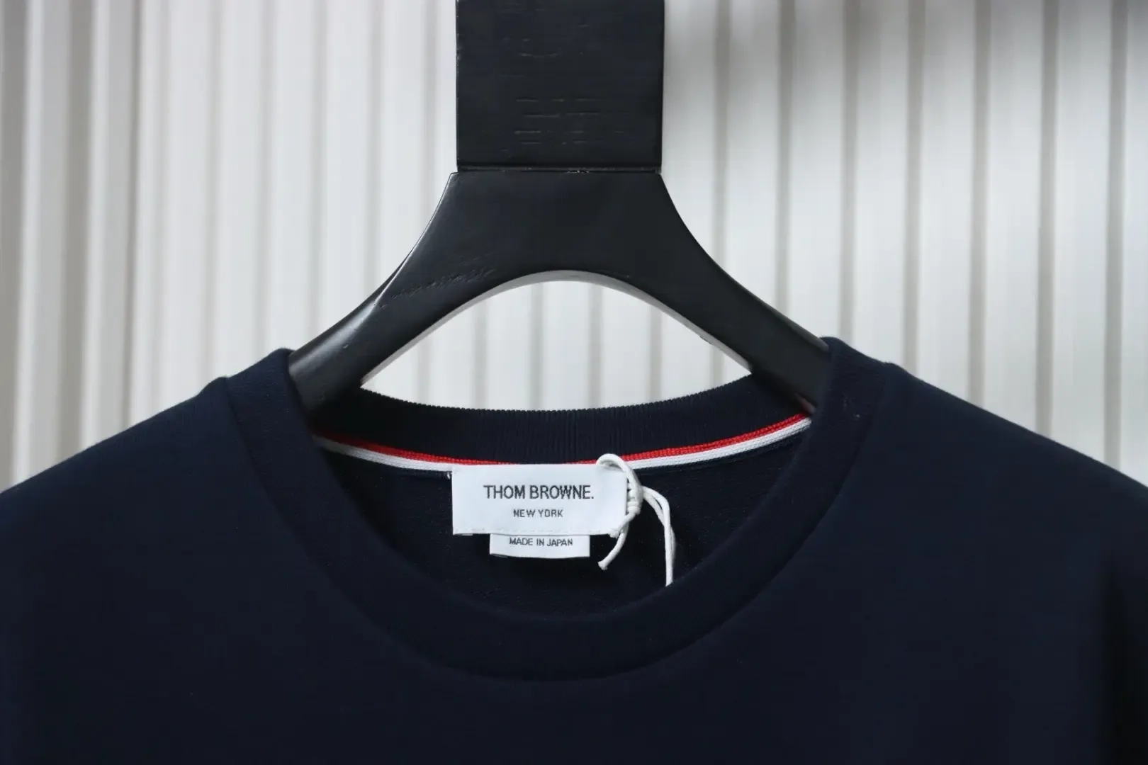 TB Four-Bar Crew Neck Sweatshirt Yarn Dyed - Image 3