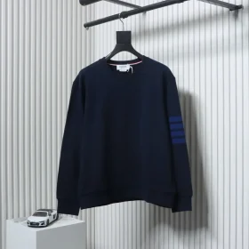 TB Four-Bar Crew Neck Sweatshirt Yarn Dyed