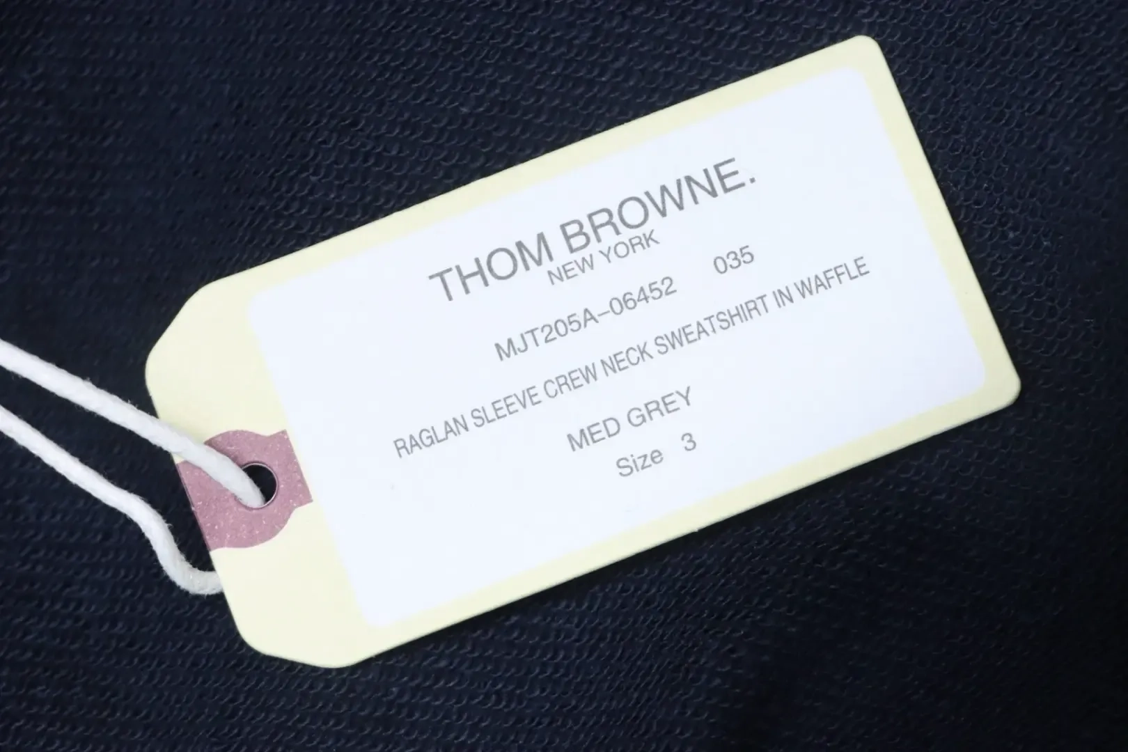 TB Four-Bar Crew Neck Sweatshirt Yarn Dyed - Image 10