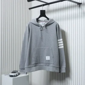 TB Four-Bar Yarn-Dyed Hooded Sweatshirt