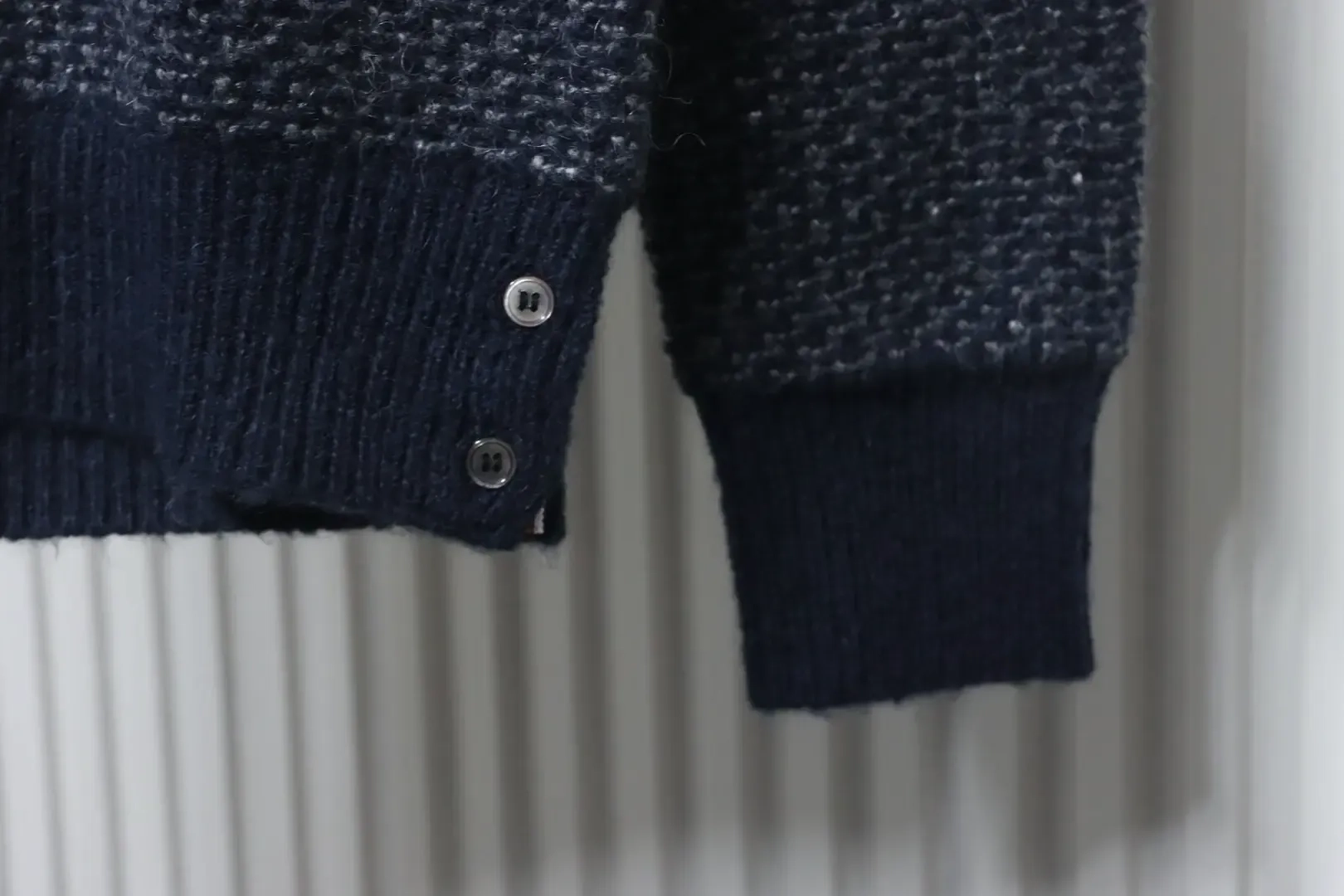 TB Structured Knit Sweater With Lapels - Image 10