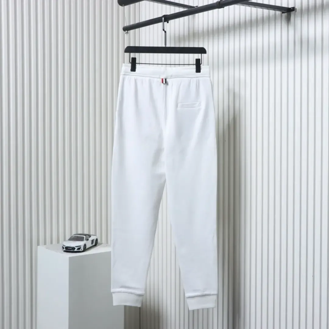 TB yarn-dyed four-bar drawstring trousers - Image 2