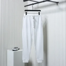 TB yarn-dyed four-bar drawstring trousers