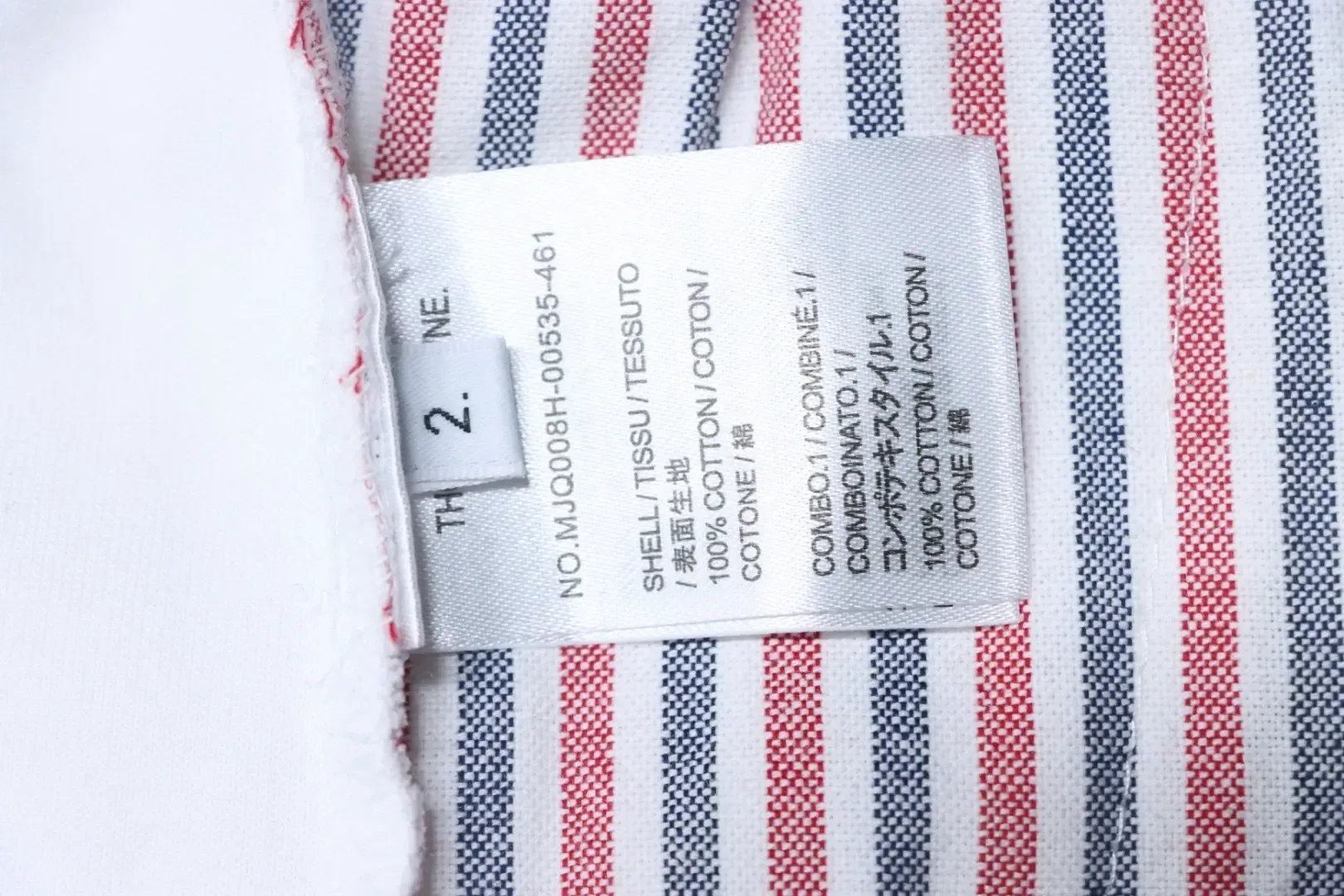 TB yarn-dyed four-bar drawstring trousers - Image 8