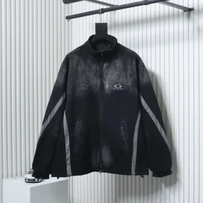 Balenciaga Reversible Denim Windbreaker (Reversible)