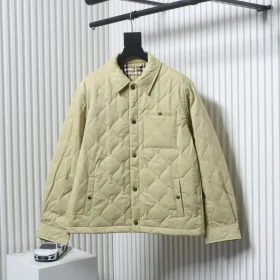 Burry Jacket Cotton Coat With Diamond Swap XXL