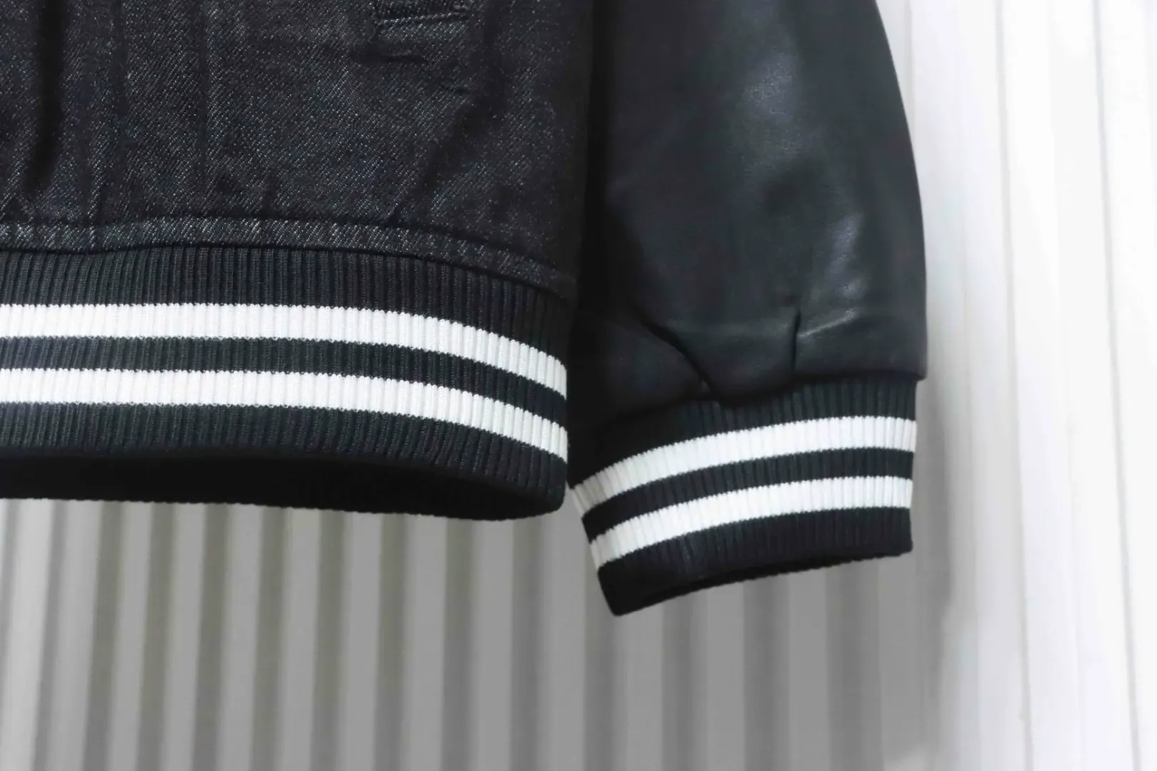 Cel1ne New embroidered cotton hooded jacket with letter pattern - Image 7