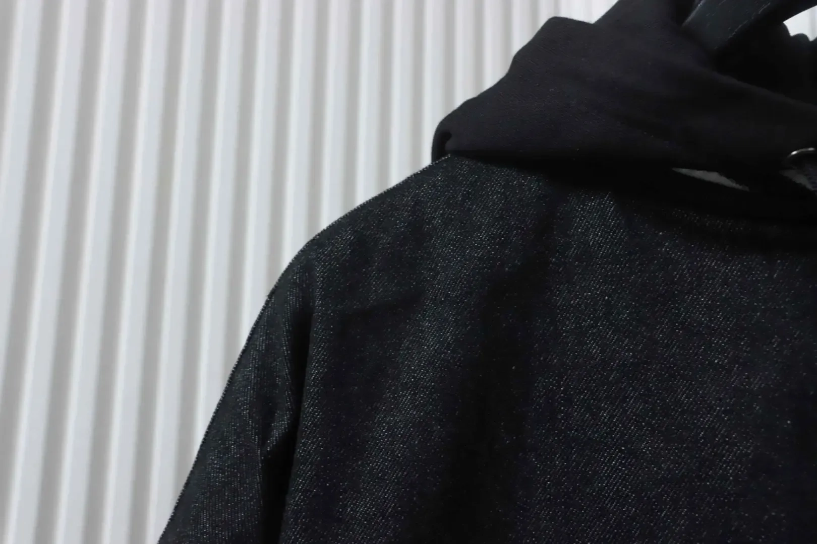 Cel1ne New embroidered cotton hooded jacket with letter pattern - Image 9