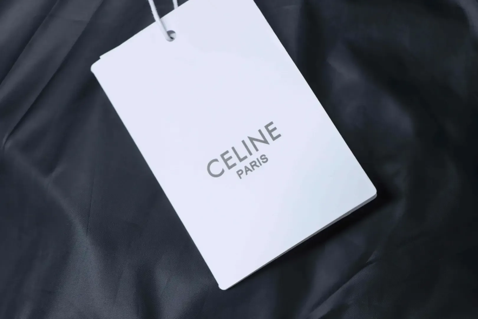 Cel1ne New embroidered cotton hooded jacket with letter pattern - Image 10