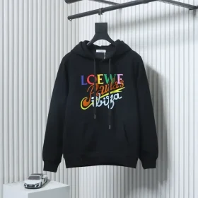 Colorful Velvet Hoodie With Logo