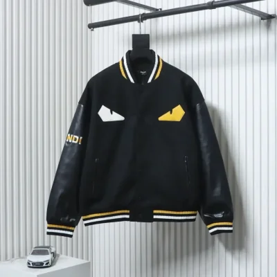 FD Monster Eyes Baseball Jacket