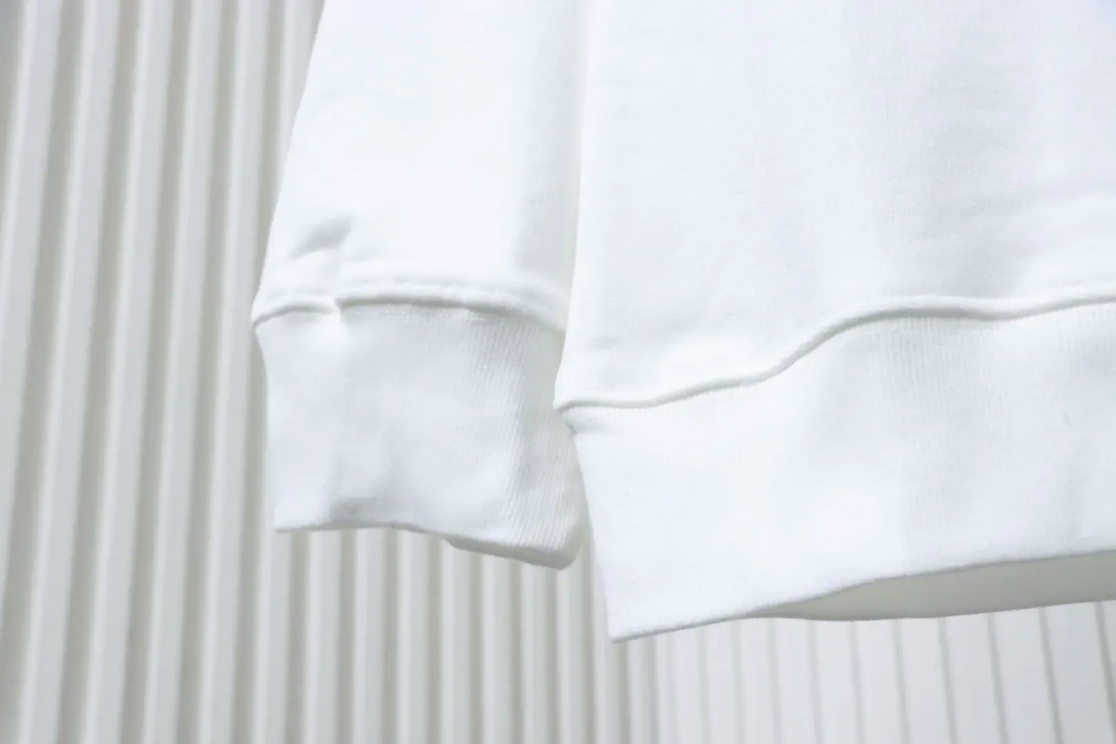 Moncler Classic Sweatshirt With Flock Print And Round Neck - Image 5