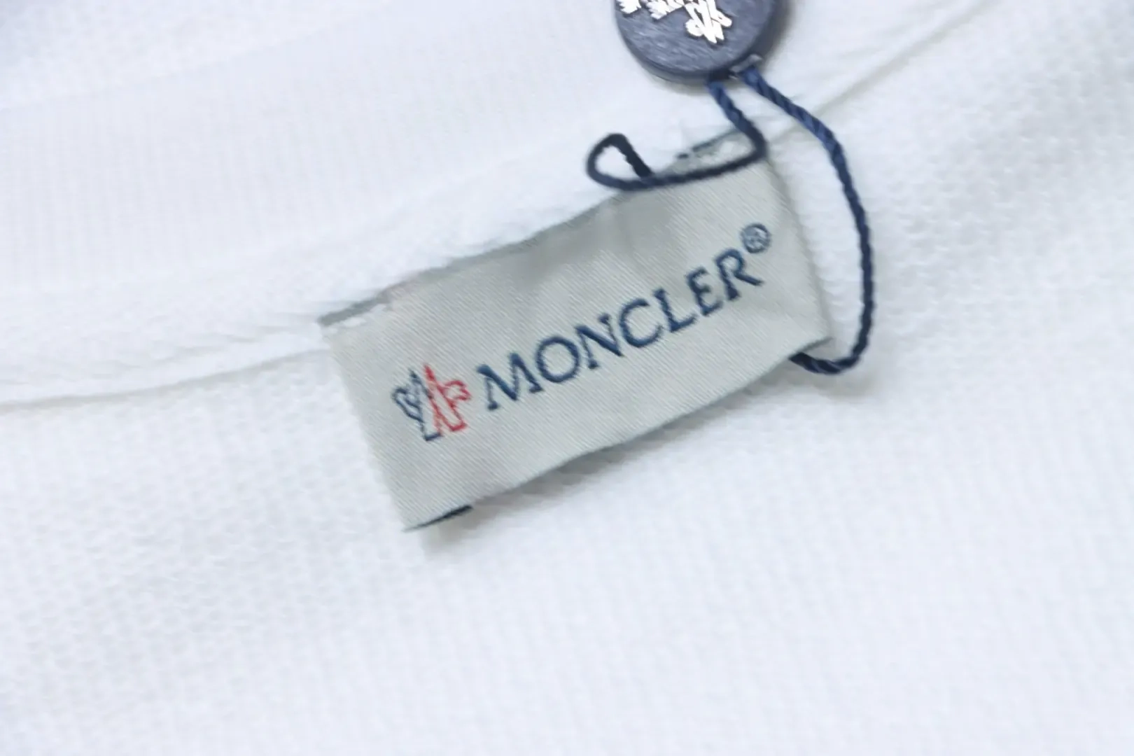 Moncler Classic Sweatshirt With Flock Print And Round Neck - Image 7