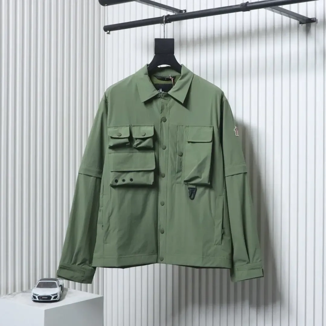 Moncler Functional Work Jacket With Multiple Pockets