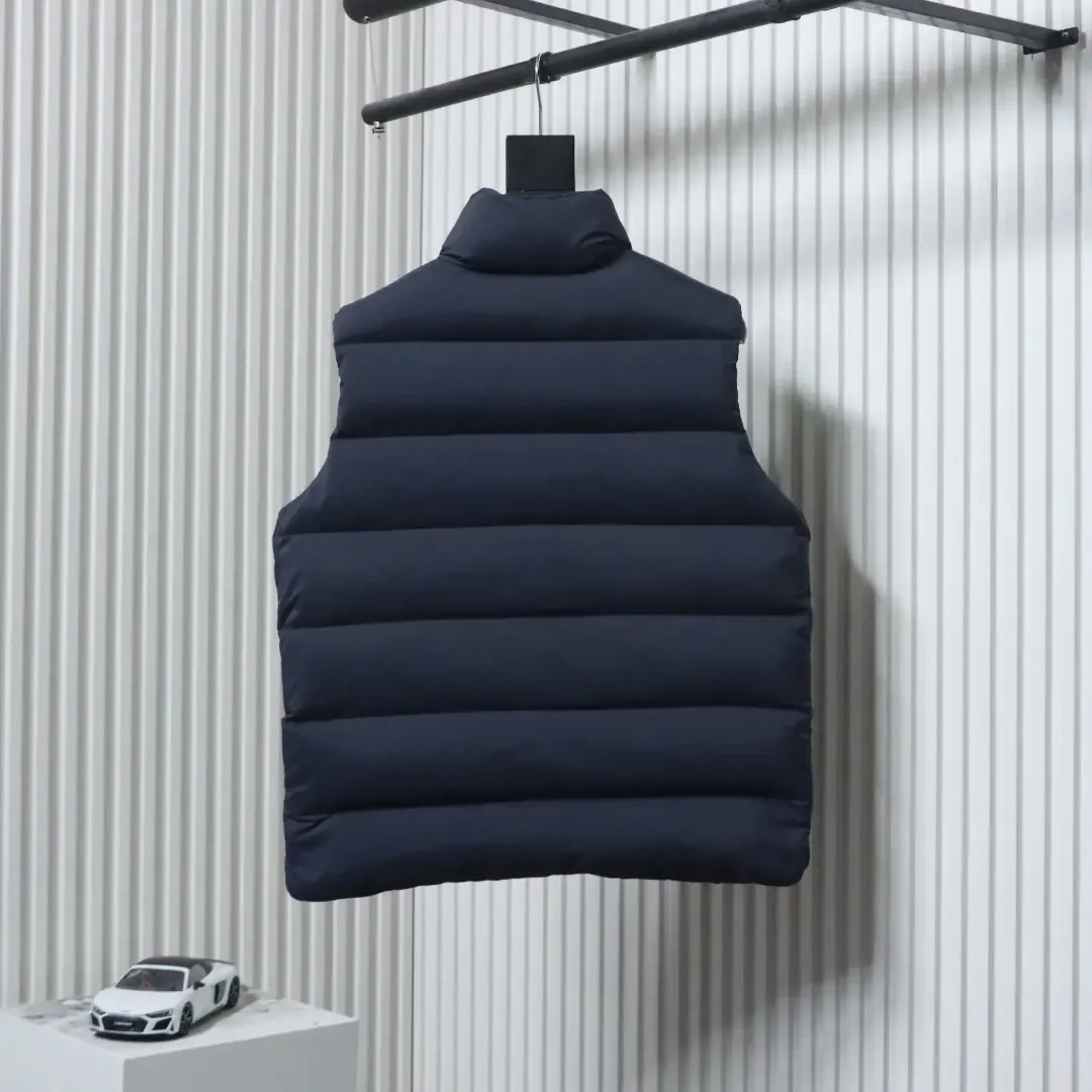 Moncler Vest With Matte Logo - Image 13