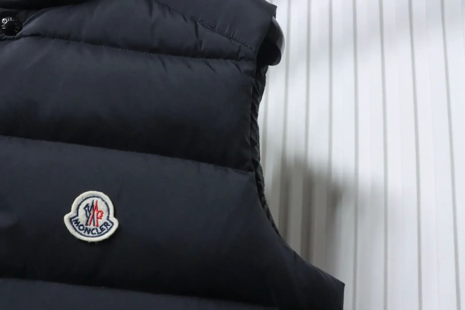 Moncler Vest With Matte Logo - Image 5