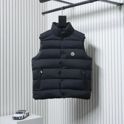 Moncler Vest With Matte Logo