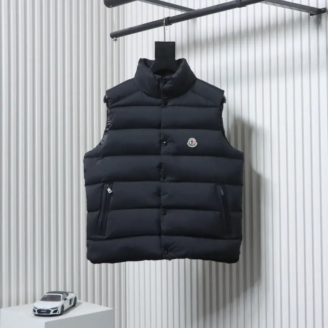 Moncler Vest With Matte Logo