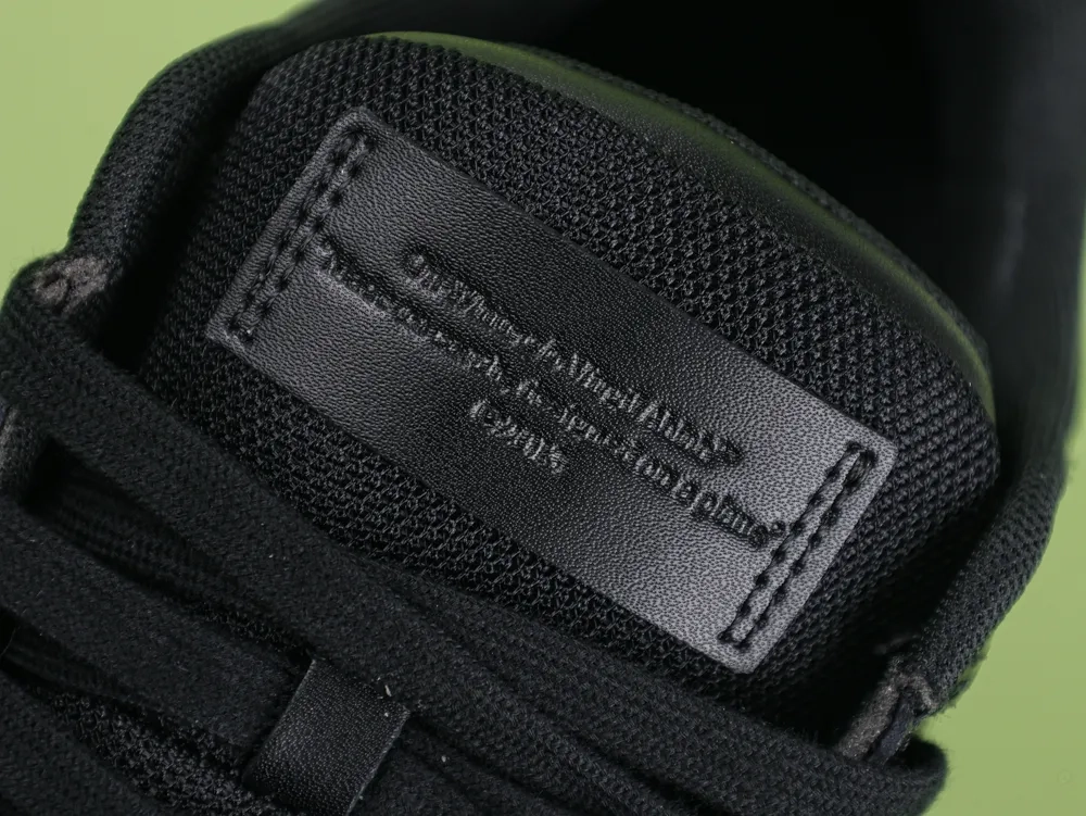 Off-White Out Of Office Leather Sneakers Black - Image 7