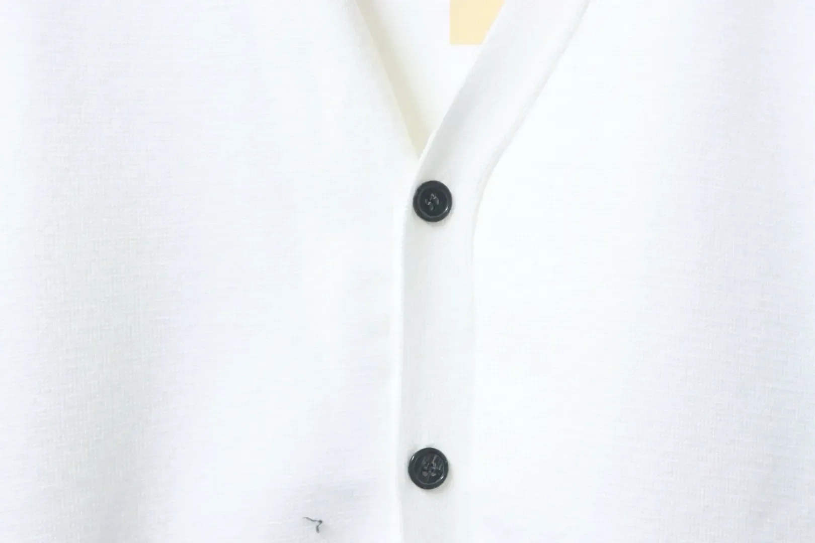 Tom Brown Wool Cardigan Shorter In The Front And Longer In The Back - Image 5