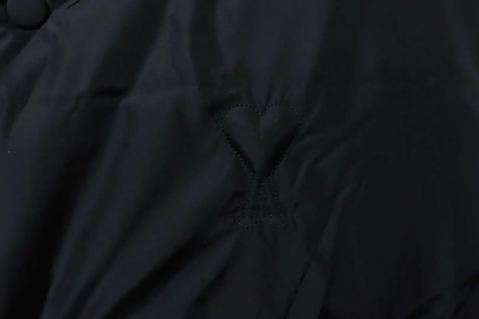 AMI 25Fw Down Vest With Heart Embossing - etkick reps au