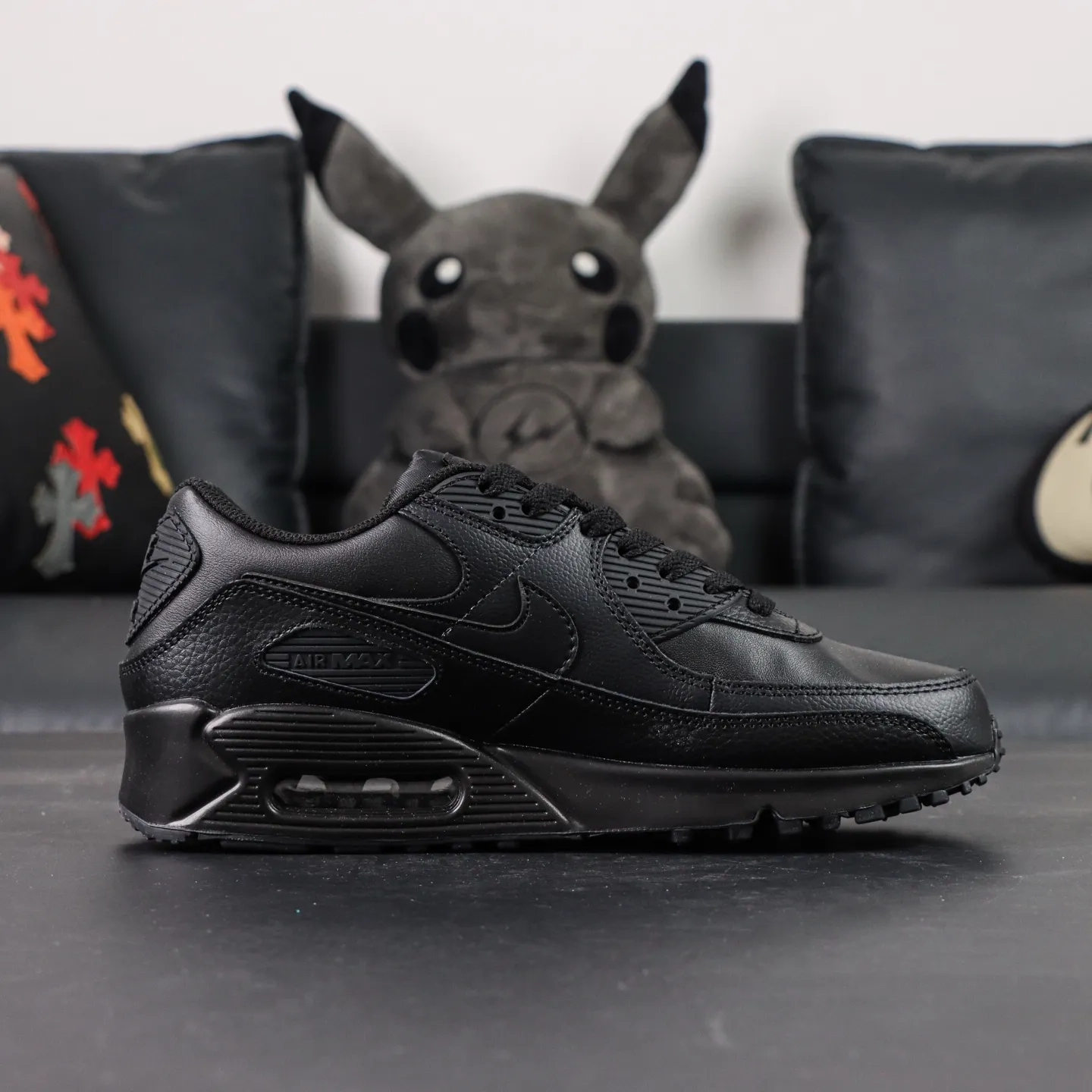 Air Max 90 LTR Mens Shoes Black - etkick reps au