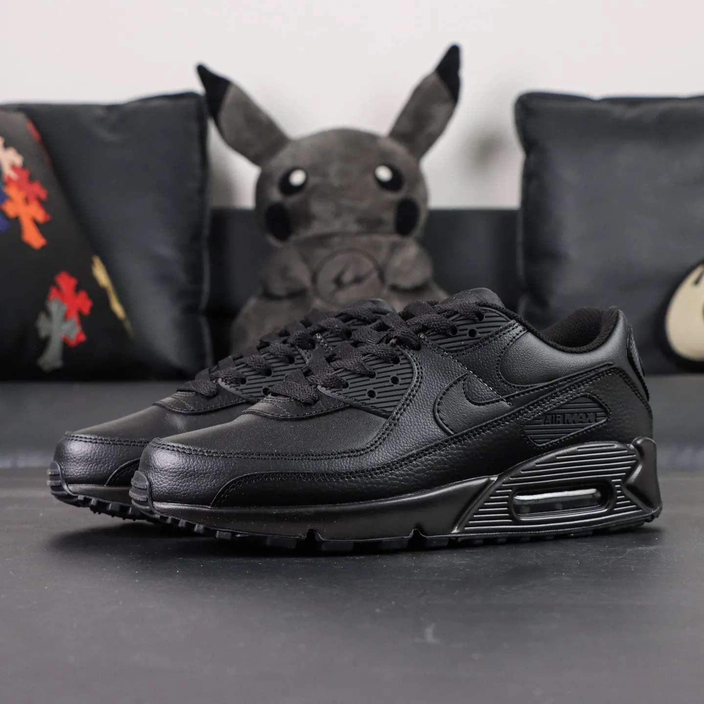 Air Max 90 LTR Mens Shoes Black - etkick reps au