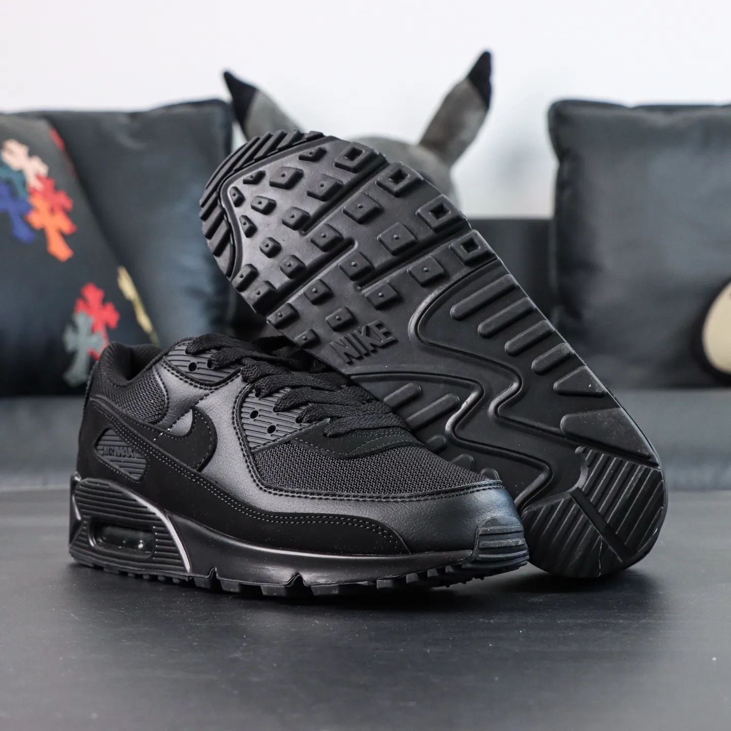 Air Max 90 Recraft Triple Black sneakers - etkick reps au