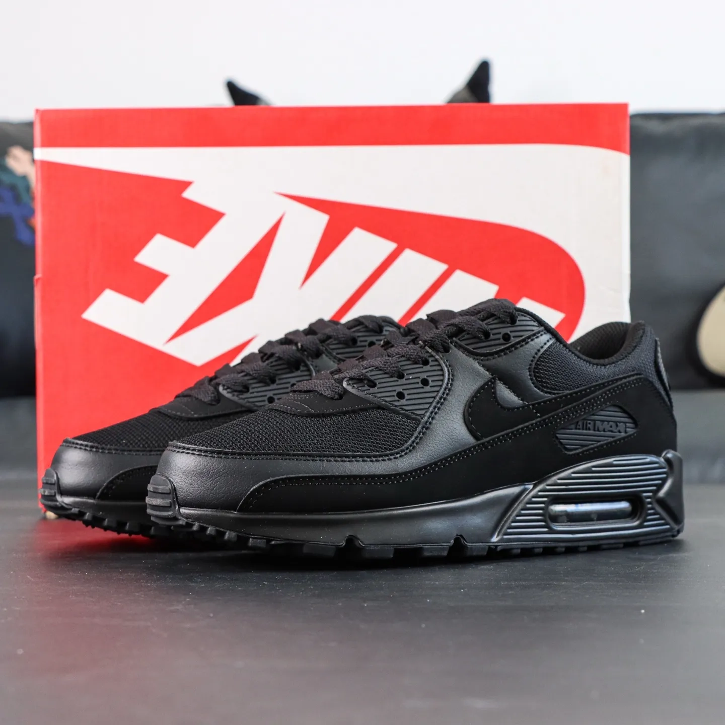 Air Max 90 Recraft Triple Black sneakers - etkick reps au