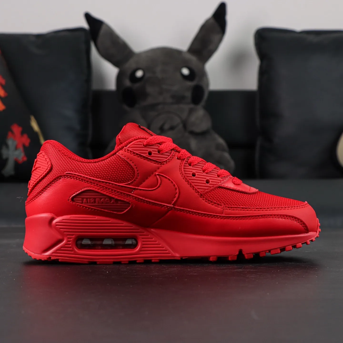 Air Max 90 Triple Red Mens Shoes - etkick reps au